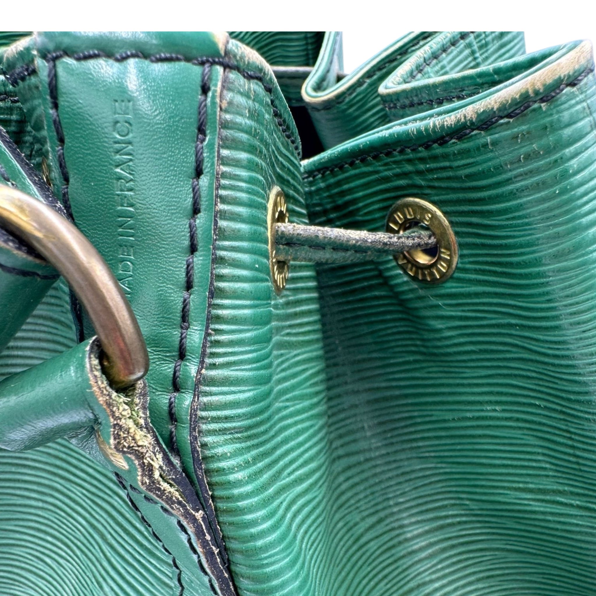 Louis Vuitton Noe Large Blue Epi