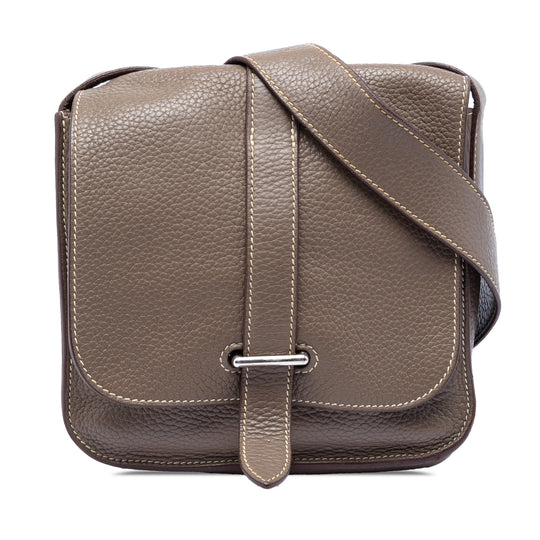 Hermès Steve Pochette Etoupe Clemence