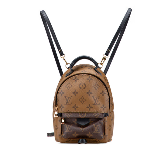 Louis Vuitton Palm Springs Mini Brown Monogram Reverse Canvas