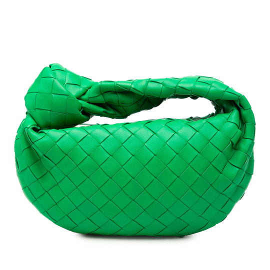 Bottega Veneta Jodie Mini Green Nappa Leather
