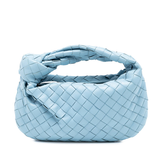 Bottega Veneta Jodie Mini Blue Nappa