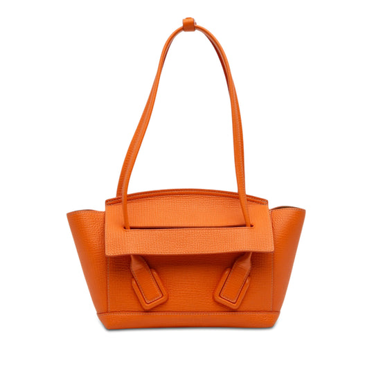 Bottega Veneta Arco Small Orange Calfskin