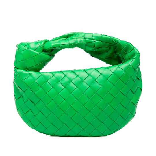 Bottega Veneta Jodie Mini Green Nappa Leather