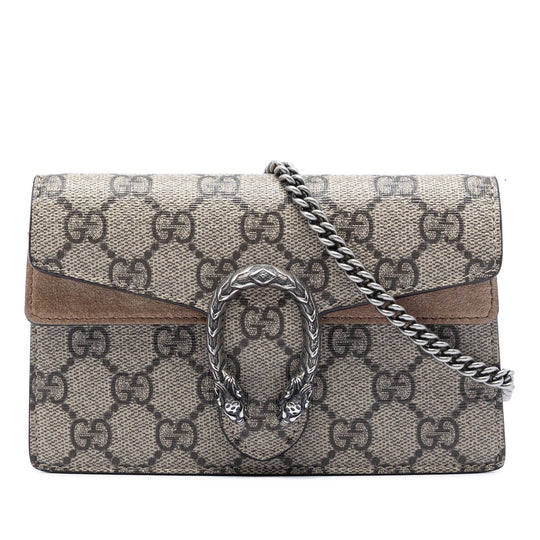 Gucci Dionysus Mini Beige GG Supreme Canvas