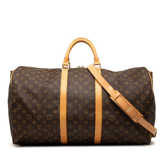 Louis Vuitton Keepall Bandouliere 55 Monogram Canvas
