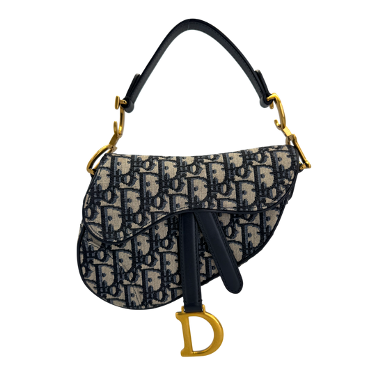 Dior Saddle Bag Mini Oblique Canvas