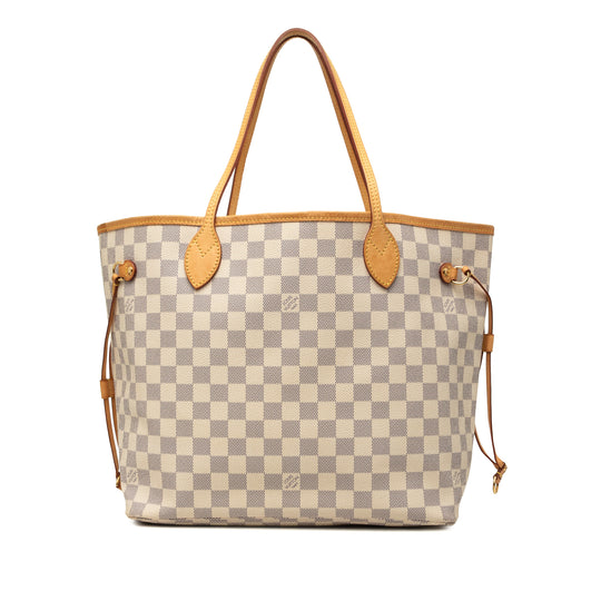 Louis Vuitton Neverfull MM Damier Azur Canvas