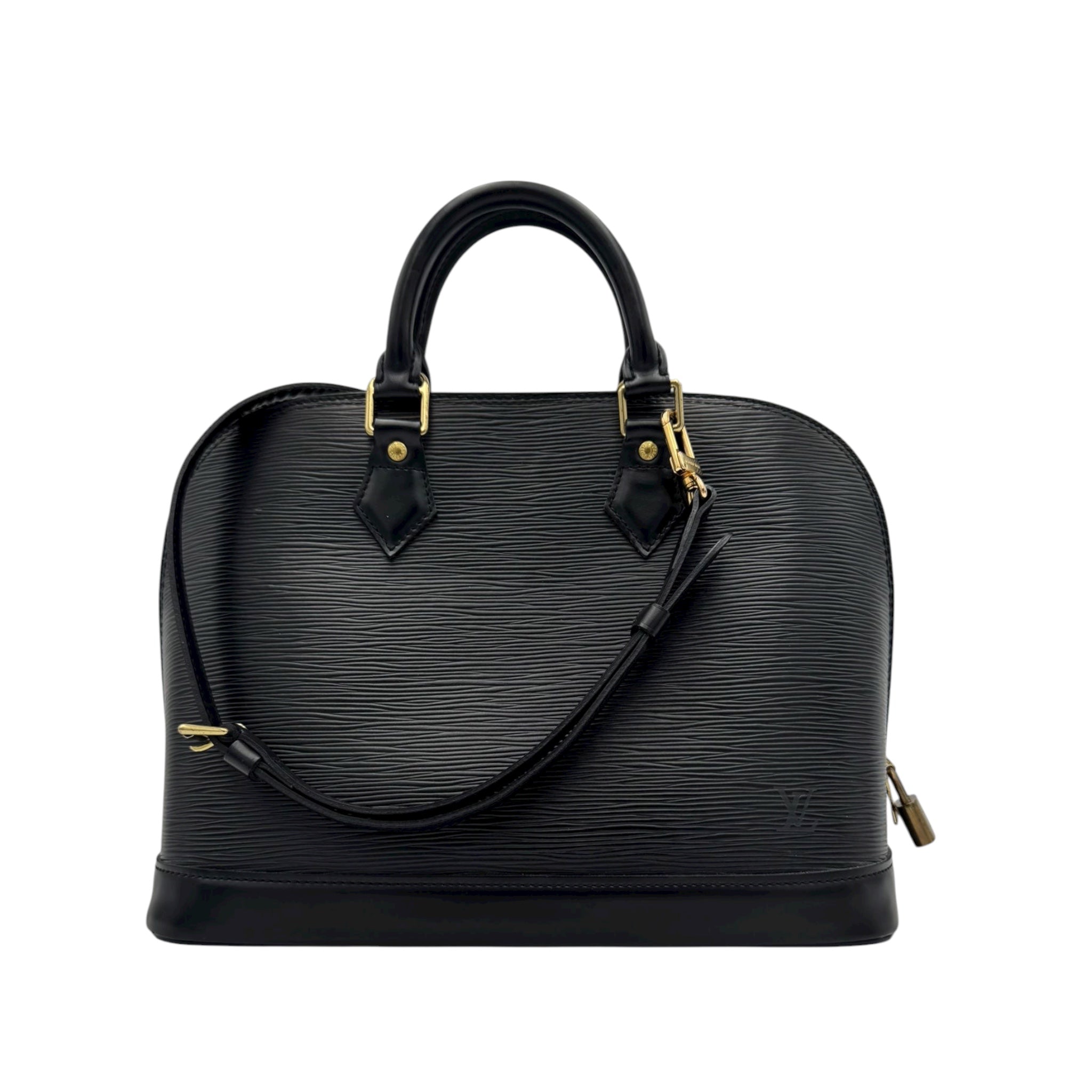 Louis Vuitton Alma PM Black Epi