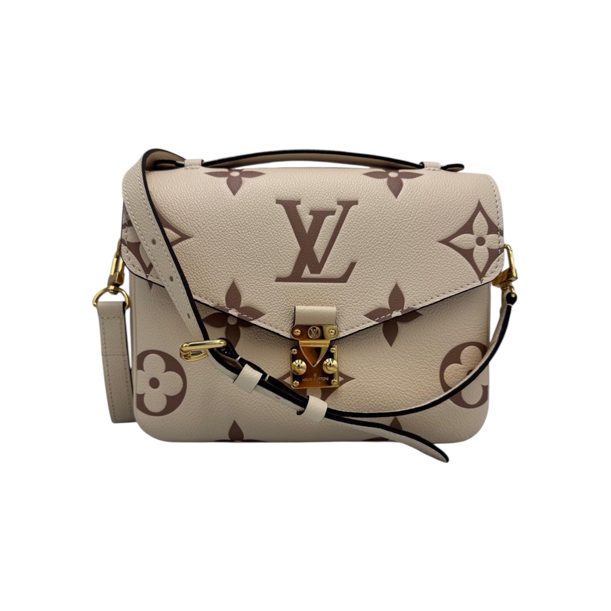 Louis Vuitton Pochette Métis MM Bicolor Monogram Empreinte