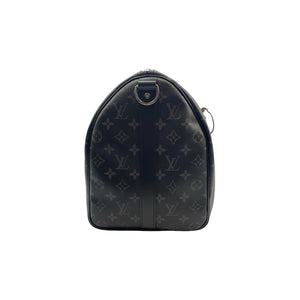 Louis Vuitton Keepall 45 Bandoulière Black Monogram Eclipse
