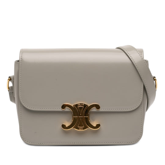 Celine Teen Triomphe Gray Calfskin