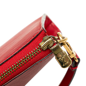 Louis Vuitton Pochette Accessoires Red Epi