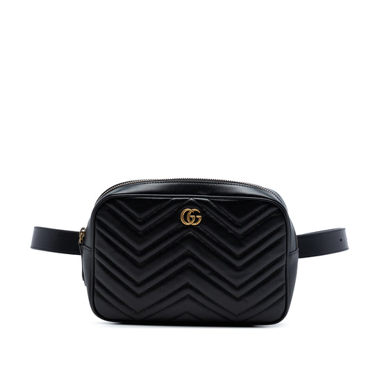 Gucci GG Marmont Square Black Calfskin