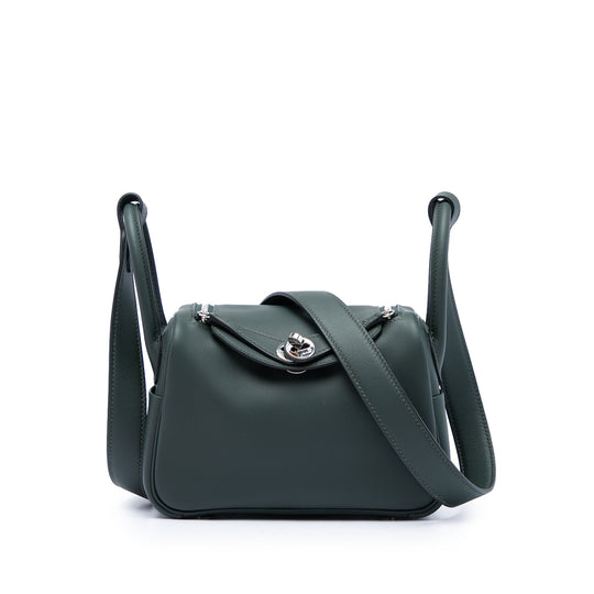 Hermès Lindy 20 Green Clemence