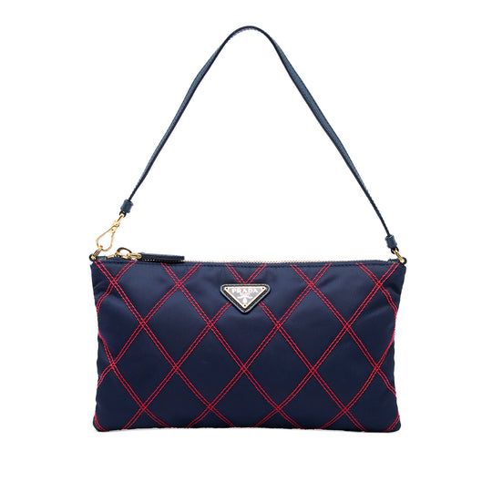 Prada Tessuto Blue Nylon