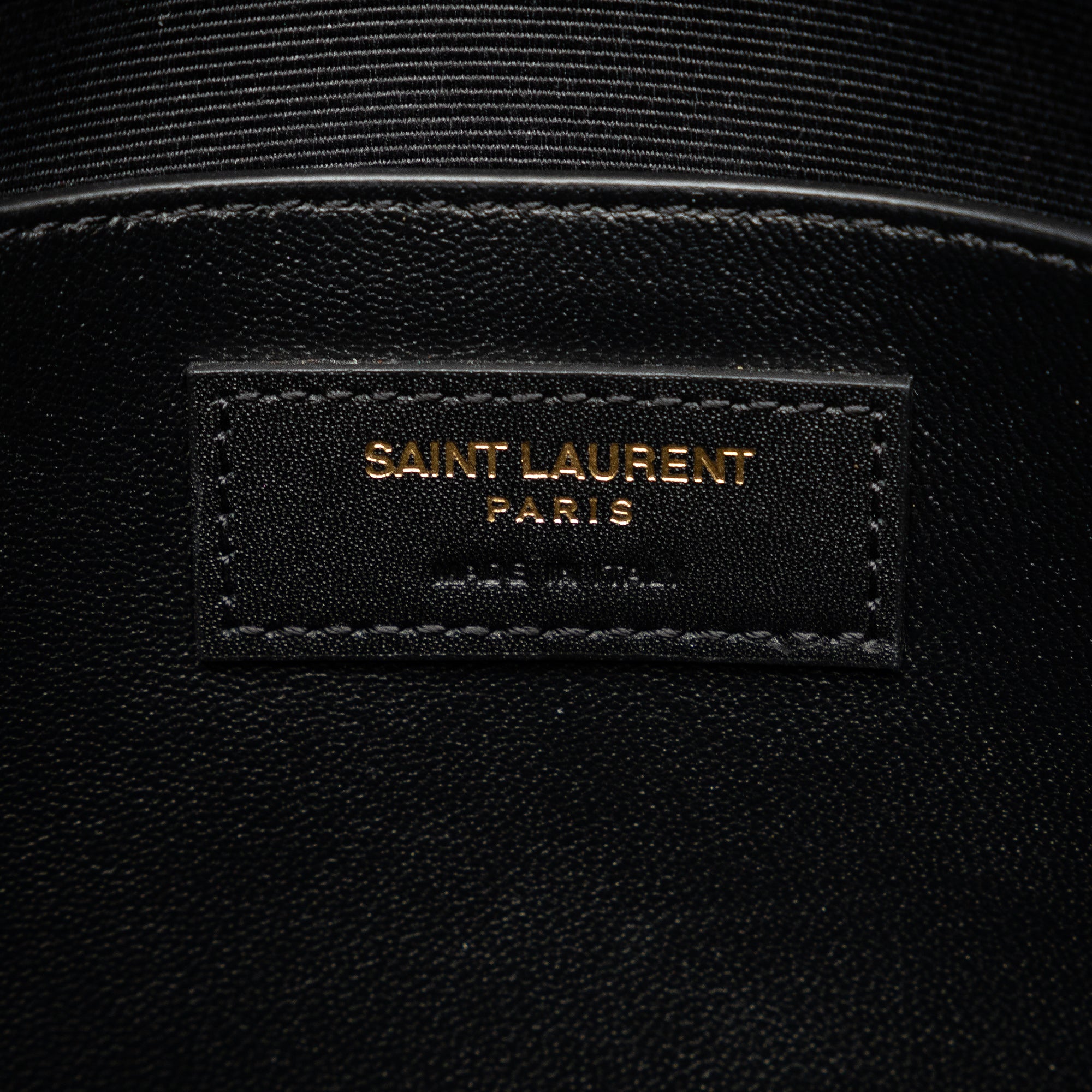 Yves Saint Laurent Manhattan Shoulder Bag Medium Black