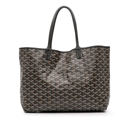 Goyard Saint Louis PM Black Goyardine Canvas