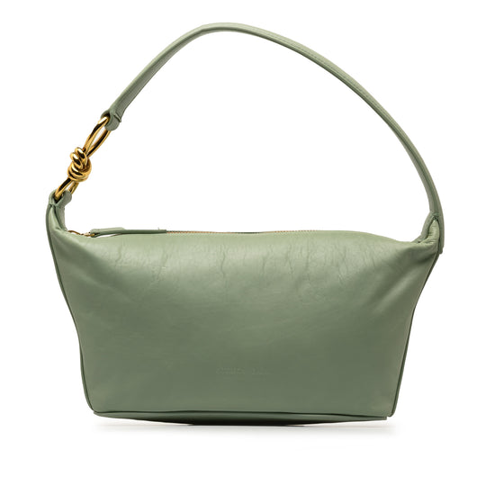 Bottega Veneta Knot Small Green Calfskin