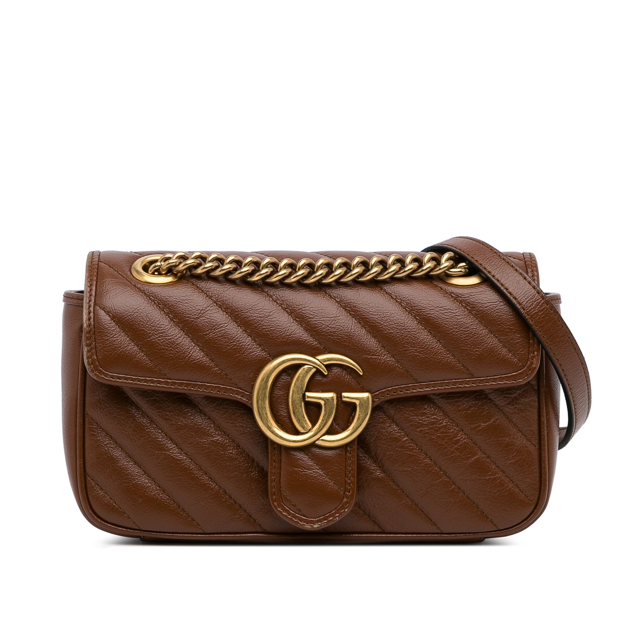 Gucci marmont outlet braun