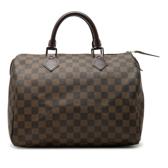 Louis Vuitton Speedy 30 Damier Ebene Canvas