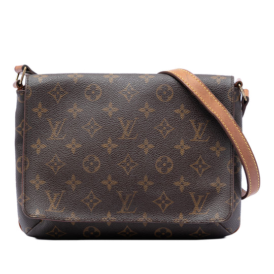 Louis Vuitton Musette Tango Short Strap Monogram Canvas