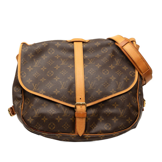 Louis Vuitton Saumur 35 Monogram Canvas