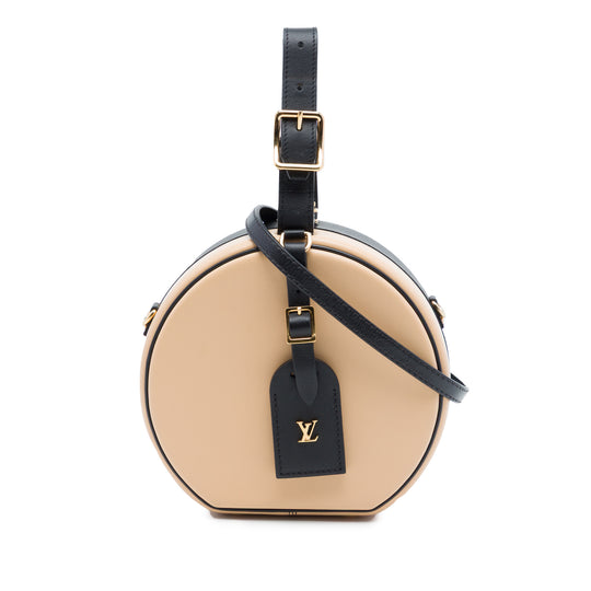 Louis Vuitton Petite Boite Chapeau Black Calfskin