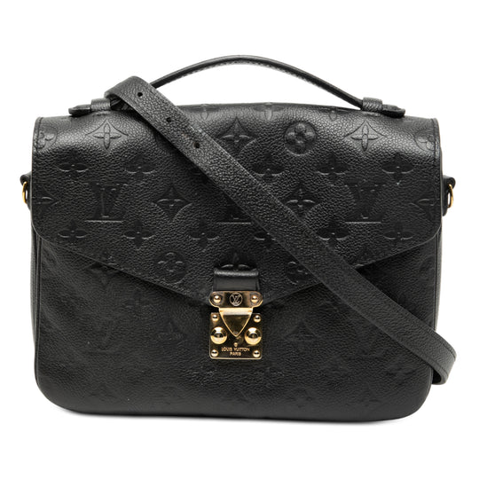 Louis Vuitton Pochette Metis Black Monogram Empreinte