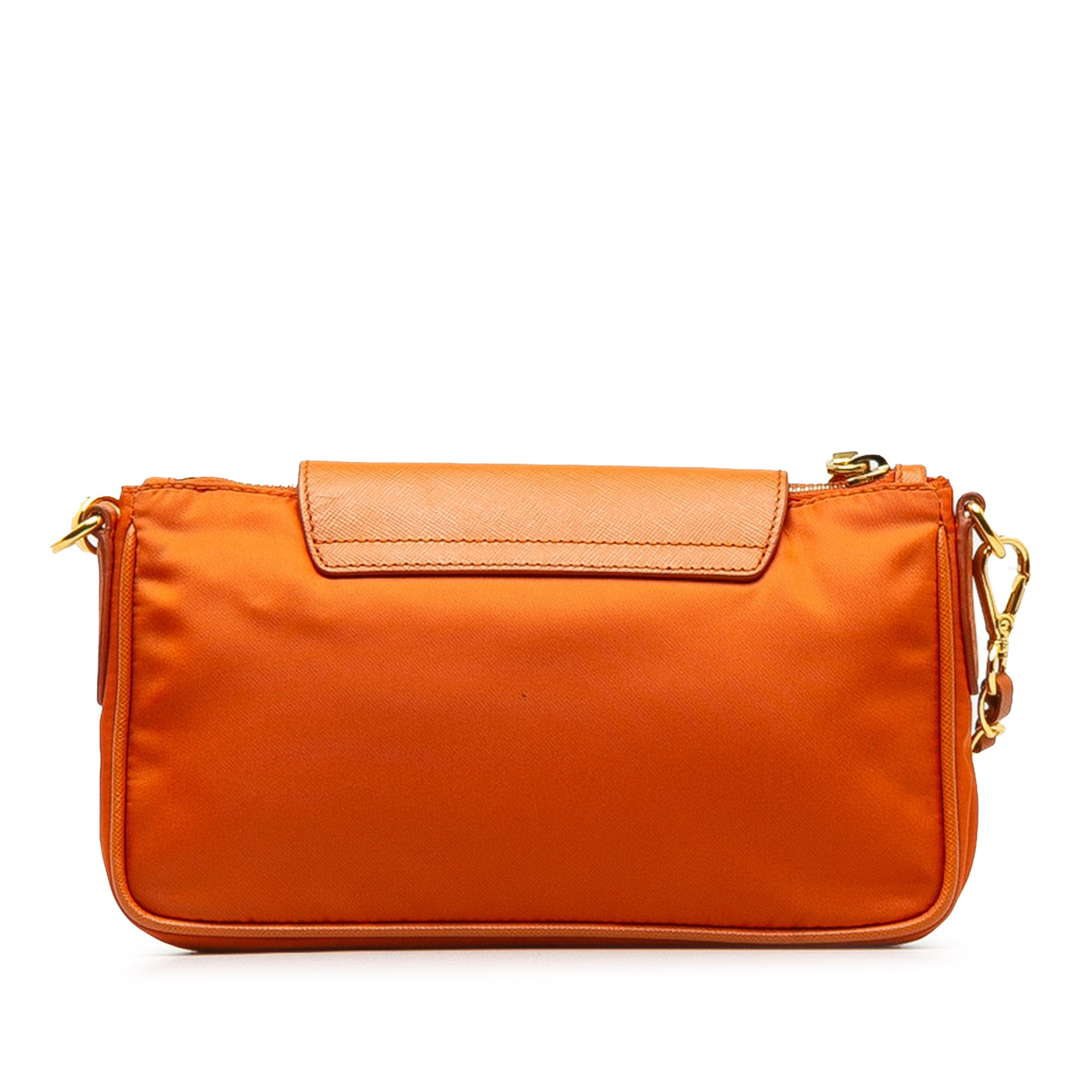 Prada Tessuto Crossbody Bag Orange Nylon | 980