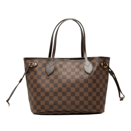 Louis Vuitton Neverfull PM Damier Ebene Canvas