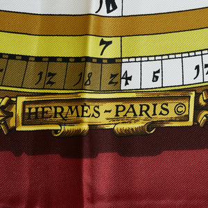 Hermès Silk Scarf 90 Astrologie Dies et Hore