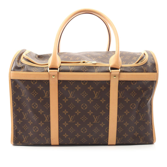 Louis Vuitton Sac Chien Pet Carrier 50 Monogram Canvas