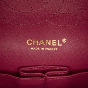 Chanel Classic Double Flap Pink Jumbo Lambskin Gold