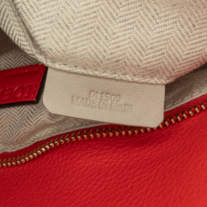 Loewe Puzzle Bag Medium Red Calfskin