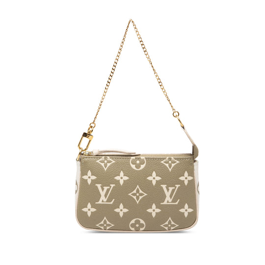 Louis Vuitton Mini Pochette Accessoires Spring In The City Monogram Empreinte Leather