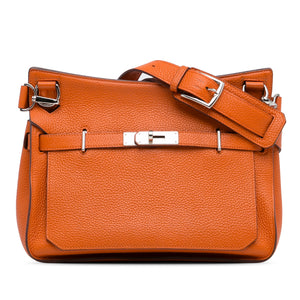 Hermès Jypsiere 28 Orange Clemence