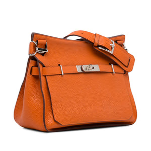 Hermès Jypsiere 28 Orange Clemence