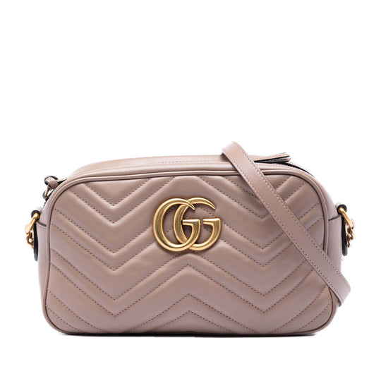 Gucci GG Marmont Small Brown Calfskin