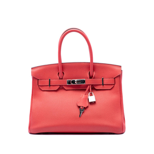 Hermès Birkin Retourne 30 Pink Togo Leather