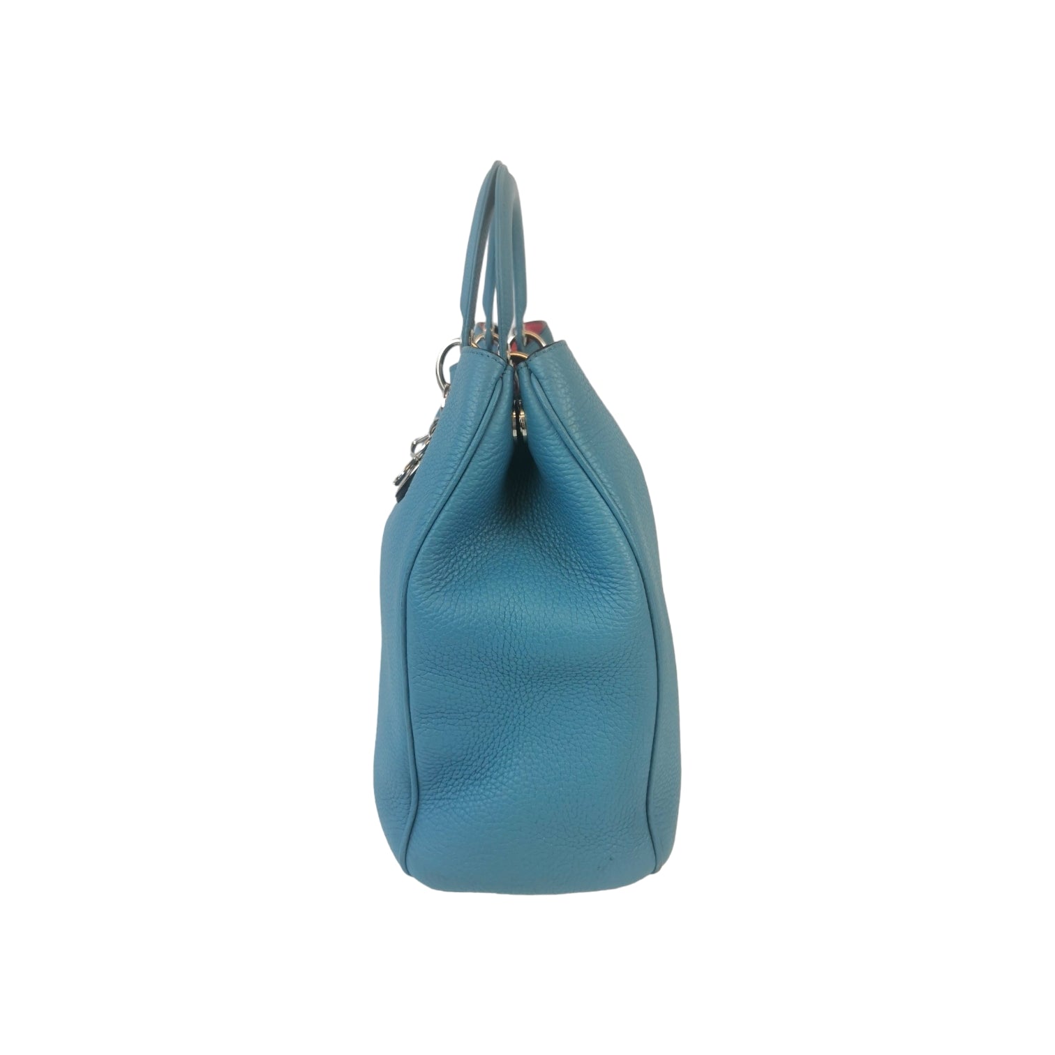 Dior Diorissimo Handbag Large Blue/Pink