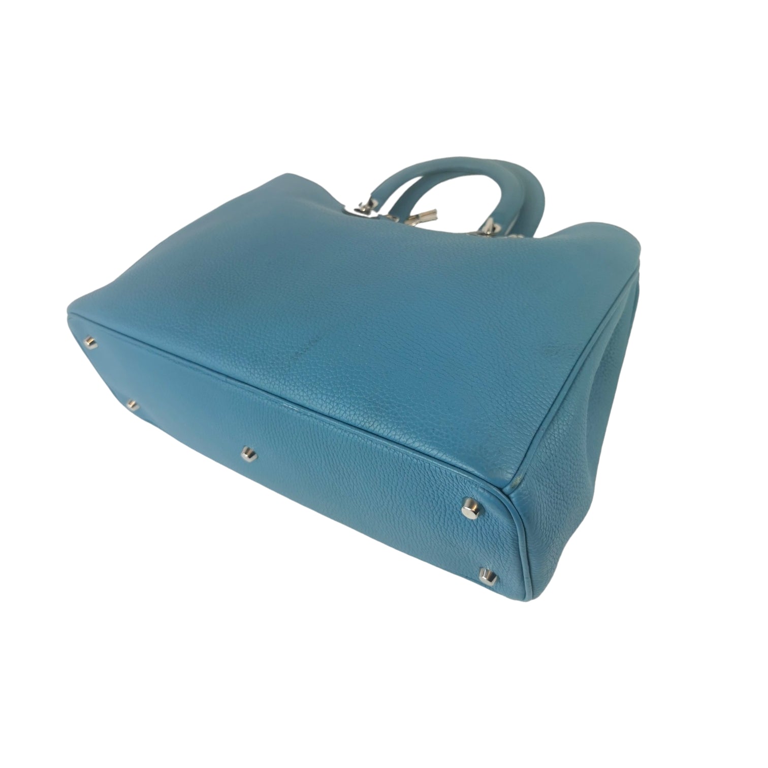 Dior Diorissimo Handbag Large Blue/Pink