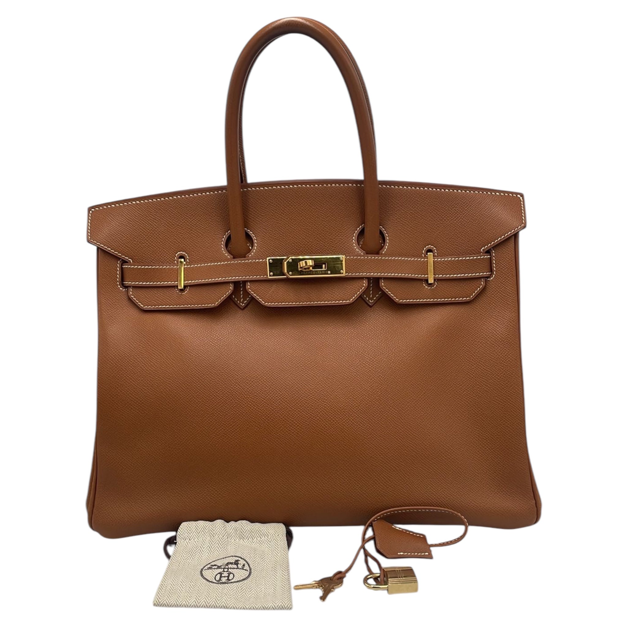 Hermès Birkin 30 terre epsom or