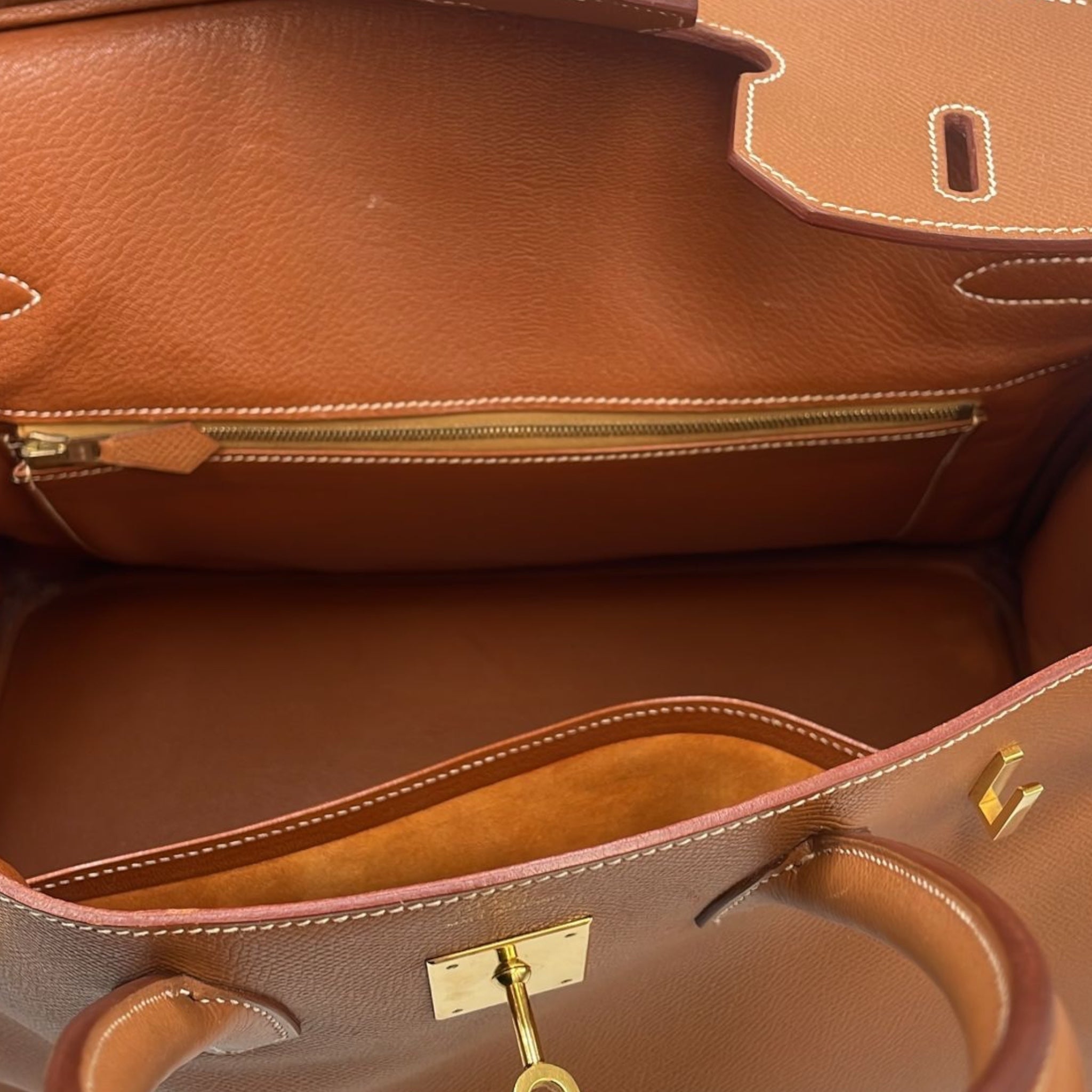 Hermès Birkin 35 Cognac Epsom Gold