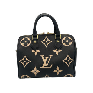 Louis Vuitton Speedy 25 Bandoulière Black Monogramme vide