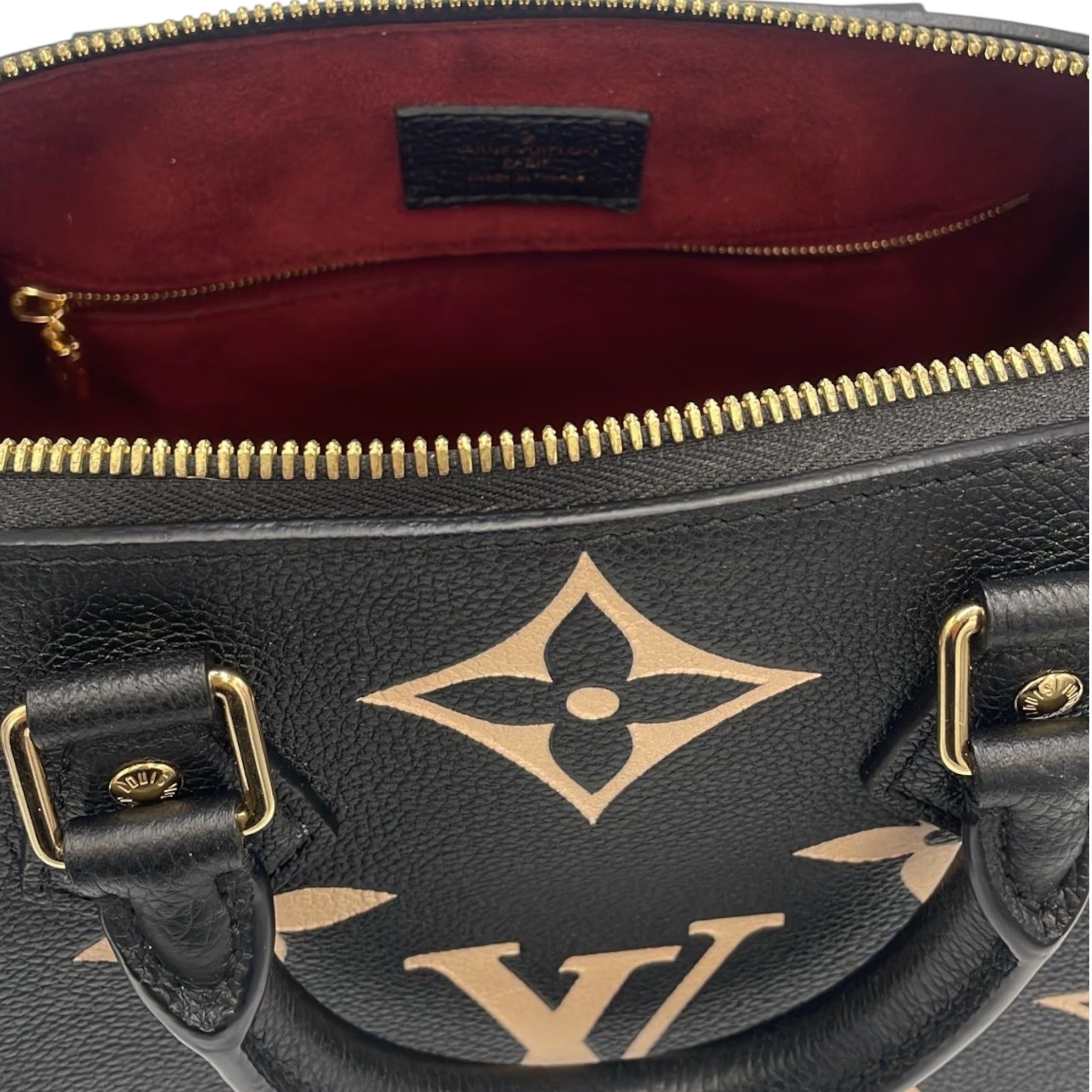 Louis Vuitton Speedy 25 Bandoulière Black Monogramme vide