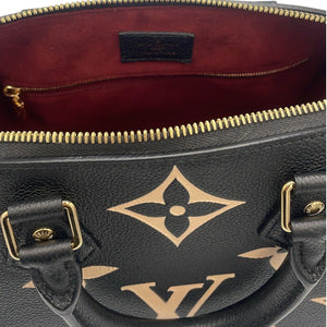 Louis Vuitton Speedy 25 Bandoulière Bicolor Giant Monogram Empreinte