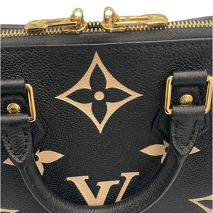 Louis Vuitton Speedy 25 Bandoulière Black Monogramme vide