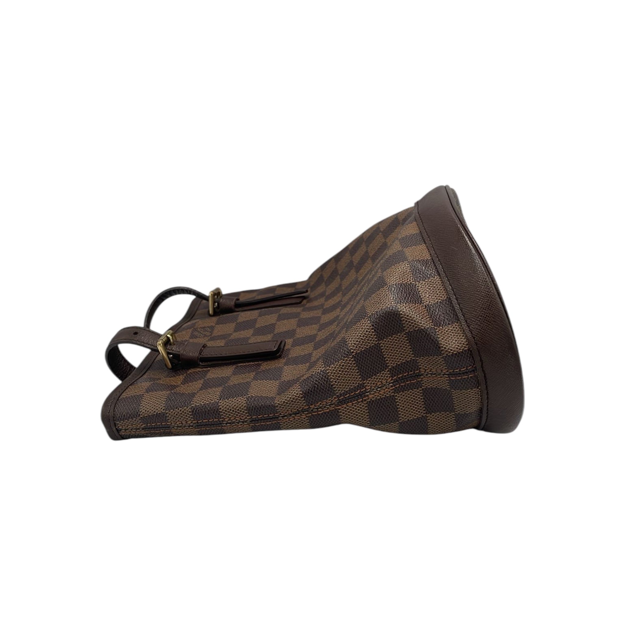 Louis Vuitton Bucket Petit Damier Ebene Canvas