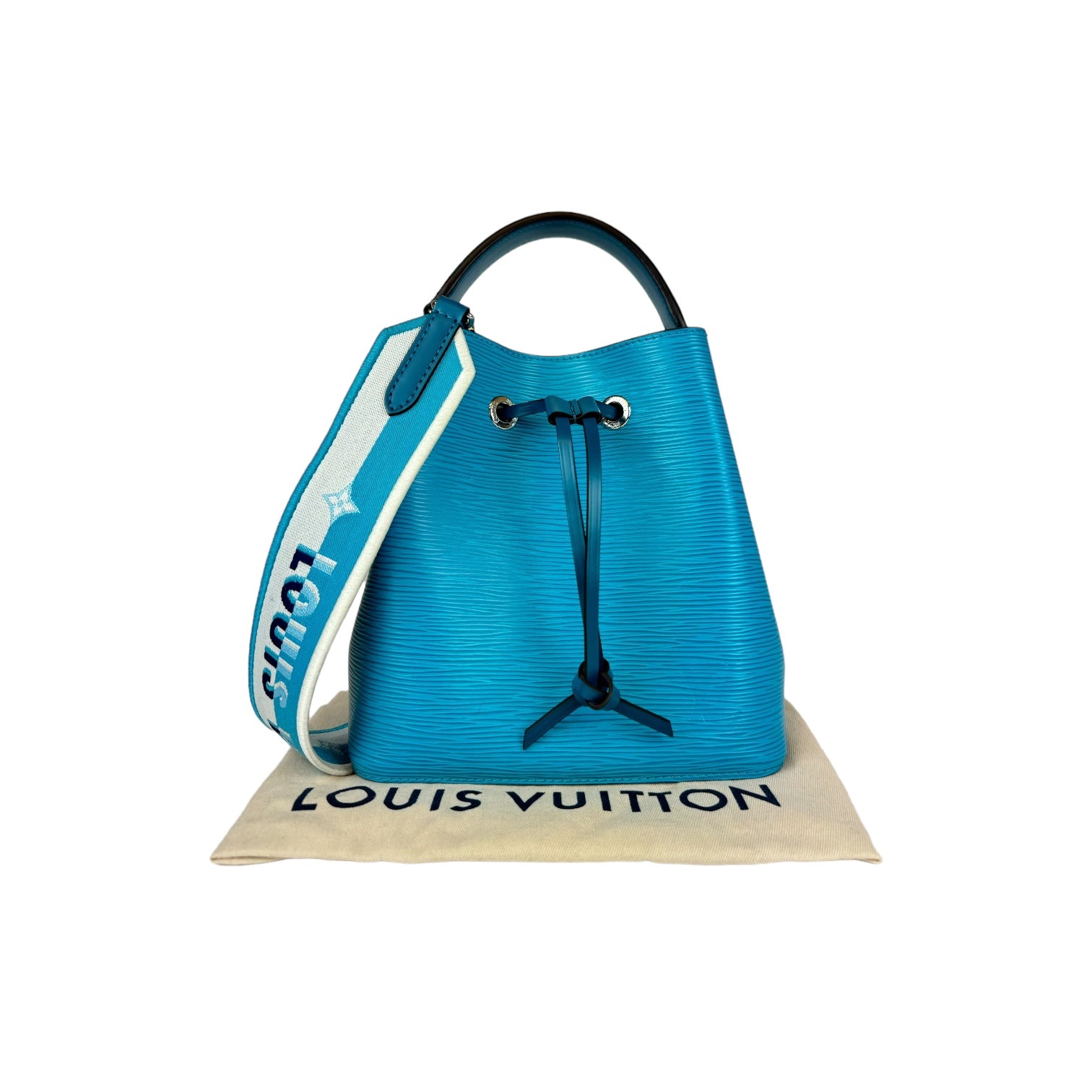Louis Vuitton Néo Noé BB Blue Epi