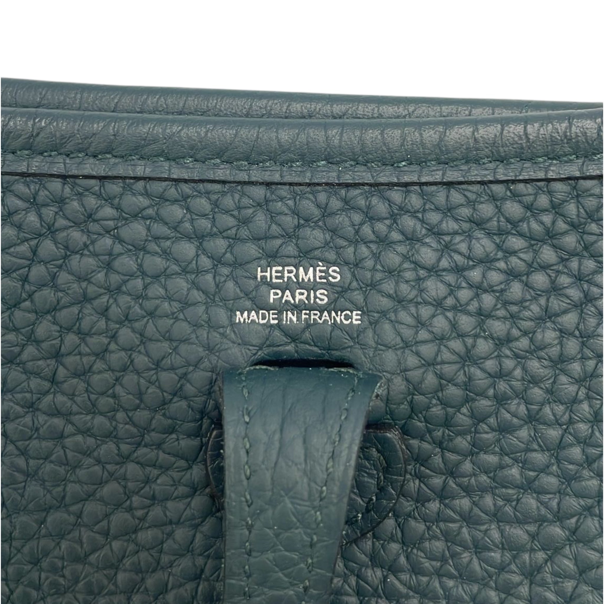 Hermès Evelyne TPM Vert Cypress Togo